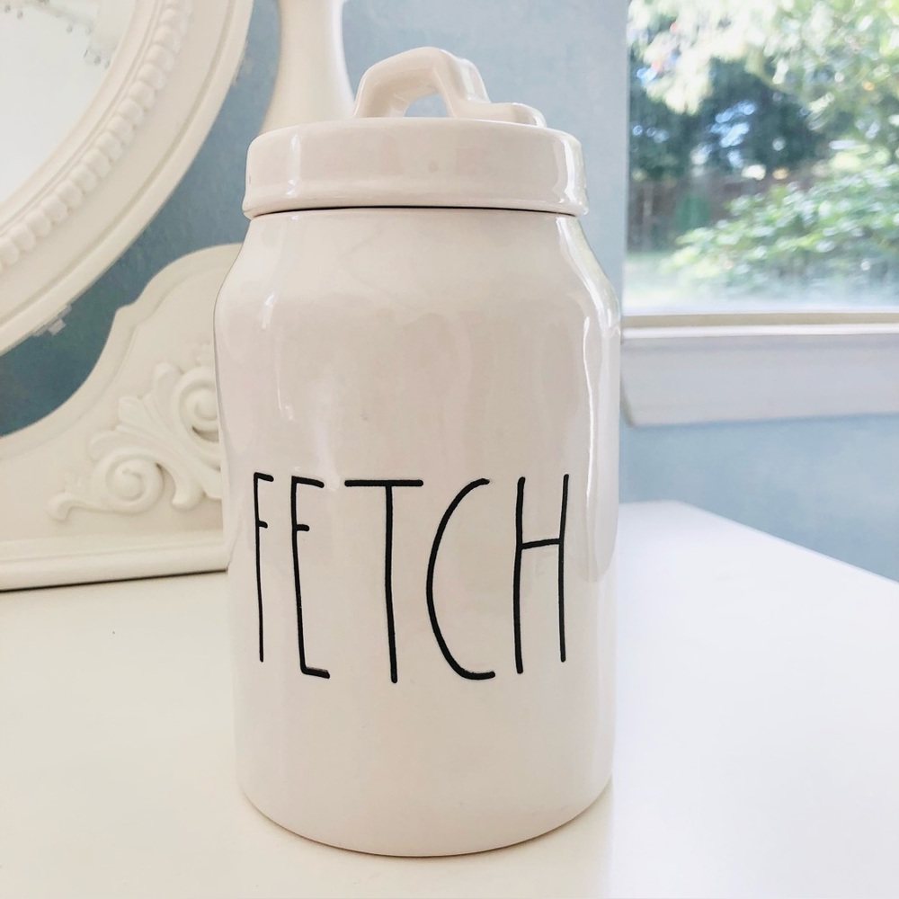 Rae Dunn Fetch Jar